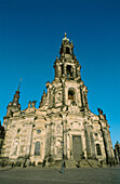 Hofkirche Cathedral in Desden. Saxony. Germany