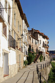 Street, Arcos de las Salinas. Teruel province, Aragón, Spain