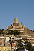 Village and arabic period castle, XIIth century. Biar. Alicante province. Comunitat Valenciana. Spain.