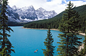 Moraine Lake, Rocky Mountains, Banff National Park. Alberta, Canada