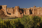 Courthouse towers, Arches National Park, Utah, USA