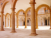 Courtyard, Hospital Tavera (built 16th century). Toledo. Spain