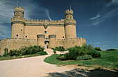 Castle of Manzanares del Real. Madrid province. Spain