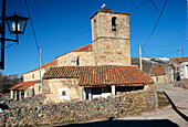 Church in Garganta del Villar in Sierra de Villafranca. Avila province. Castilla Leon. Spain