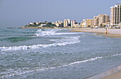 View of Oropesa del mar beach. Castellon province. Comunidad Valenciana. Spain