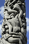 Wheel of Life , Gustav Vigeland s monolith of writing bodies at Frogner Park, Oslo. Norway