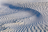 White gipsum dunes. Nambung National Park. Western Australia