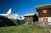 Matterhorn peak. Switzerland