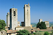 San Gimignano, (Unesco World Heritage). Siena province. Tuscany. Italy.