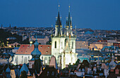 Tyn Church. Prague. Czech Republic