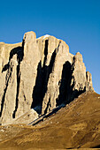 Sella group, Val Gardena, Trentino-Alto Adige, Dolomites, Bolzano province , Italy.