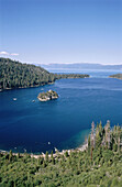 Emerald Island, Emerald Bay. Lake Tahoe, California. USA.