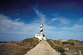 Favaritx lighthouse. Minorca, Balearic Islands. Spain