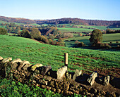 The Cotswold hills. Gloucestershire. England