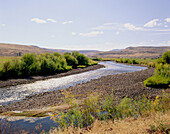 Malheur River. Malheur County, Eastern Oregon. USA
