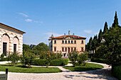 Villa Valmarana ai Nani, berühmt durch die Fresken von Giovanni Battista Tiepolo und Giovanni Domenico Tiepolo, Vicenza, Venetien, Italien
