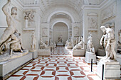 Skulpturen im Canova Museum, Possangno, Geburtsort des Bildhauers Antonio Canova, Venetien, Italien
