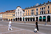 Martiri Square, Belluno, Dolomites, Veneto, Italy