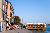 Restaurant, Zattere, Venedig, Venetien, Italien