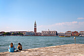 Doges Palace and St. Marks Square, Venice, Veneto, Italy