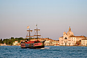 Historisches Segelschiff, Venedig, Venetien, Italien