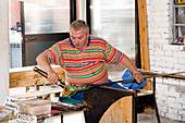 Glassblower, Murano, Venice, Laguna, Veneto, Italy