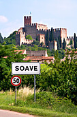 Castle, Soave, Veneto, Italy