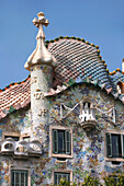 Gaudi's Casa Batllo, Passeig de Gracia, Barcelona, Katalonien, Spanien