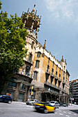 La Rotonda Haus ehemaliges Hotel Metropolitan, Barcelona, Katalonien, Spanien