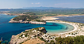 Voidokilia Bucht, Peloponnes, Griechenland