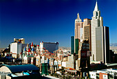 Stadtansicht mit Casino New York New York, Las Vegas, Nevada, USA, Amerika