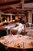 Interior view of Restaurant Daniel Boulud in Hotel WYNN, Las Vegas, Nevada, USA, America