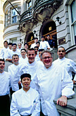 Cooks of Restaurant Grayz, Manhattan, New York, USA, America