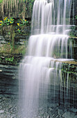 Spring waterfall. Manitoulin Island. Ontario. Canada