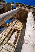 Lybrary of Celsus, ruins of Ephesus. Turkey
