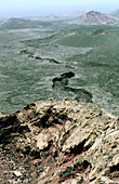 Timanfaya National Park. Lanzarote. Canary Islands. Spain