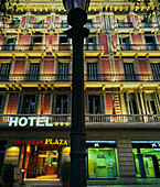 Hotel Catalunya Plaza. Catalunya square. Barcelona. Catalonia. Spain.