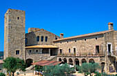 Old castle. La Bisbal d Empordà. Girona province. Spain