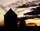 Windmills of La Mancha. Campo de Criptana. Ciudad Real province. Spain