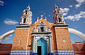 Church of Tetela. Libres. Puebla. Mexico