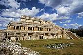Mayan Ruins. The Palace. Sayil. Yucatán. Mexico.