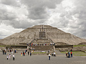 Pyramid of the Sun. Teotihuacán. Mexico