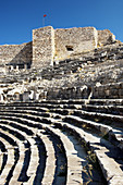 The well preserved theater at Miletus, Turkey.