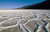 Saltlake in the Death Valley NP. California. USA