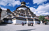 The Kumbum, one of Tibet s largest stupas. Gyantse. Tibet
