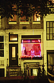 Red light district, Amsterdam. Holland