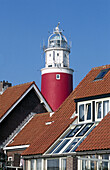 Lighthouse. De Cocksdorp, Texel island, Netherlands.