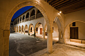 Kloster Omodos bei Nacht, Troodos Gebirge, Südzypern, Zypern