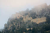 Burg Ruine Buffavento, Voufavento, byzantinische Burg, Pentadaktylos Gebirge, Kyrenia Gebirge, Nordzypern, Zypern