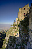 Burg Ruine Buffavento, Voufavento, byzantinische Burg, Pentadaktylos Gebirge, Kyrenia Gebirge, Nordzypern, Zypern